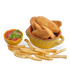 Chicken Tenders w/ Fries (6 pcs)