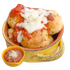 Garlic Knots w/ Melted Cheese & Marinara (6 pcs)
