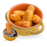 Mozzarella Sticks (6 pcs)
